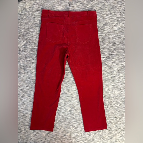 Nic+Zoe Velvet Straight Ankle Pants Sz 33 NWT | Women Velvet Straight Leg Pants- - Picture 7 of 10